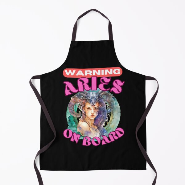 Item preview, Warning: Aries On Board. aries lover designed and sold by ZodiacWonders.