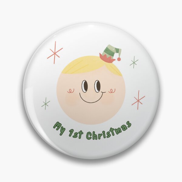 Item preview,  baby boy elf First christmas tree cute groovy 1st xmas designed and sold by TNwandesignart.