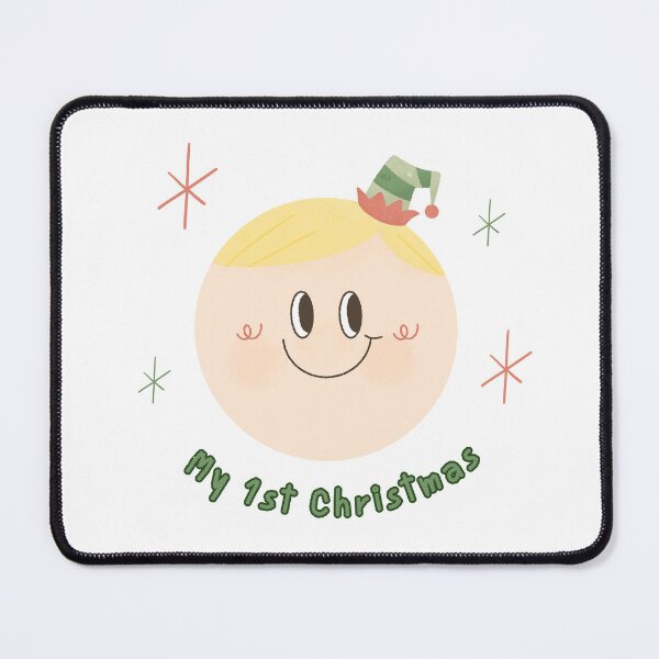 Item preview,  baby boy elf First christmas tree cute groovy 1st xmas designed and sold by TNwandesignart.