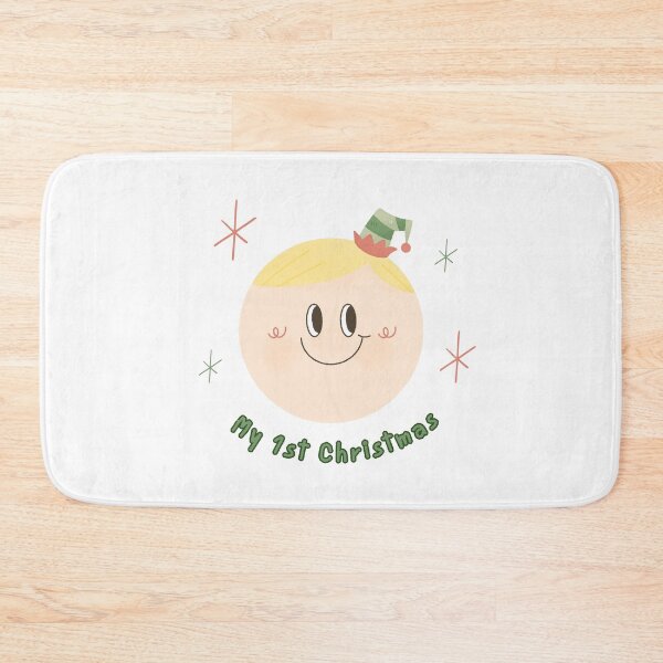Item preview,  baby boy elf First christmas tree cute groovy 1st xmas designed and sold by TNwandesignart.