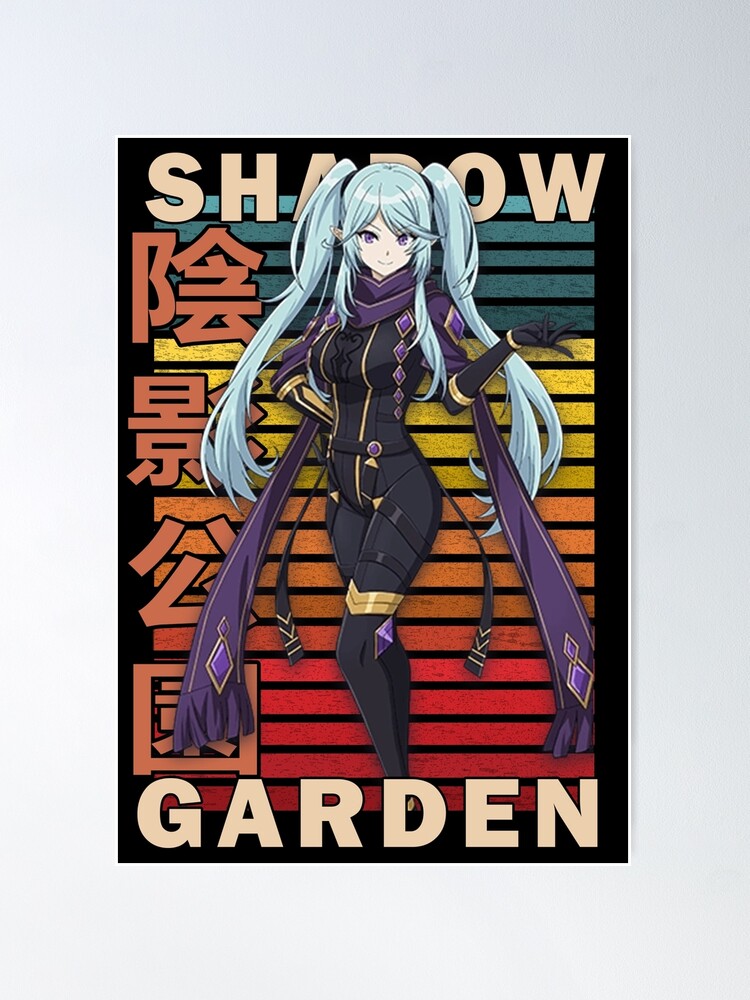 shadow , kage no jitsuryokusha ni naritakute , the eminence in shadow ,  anime arth Sticker for Sale by AnimeArth