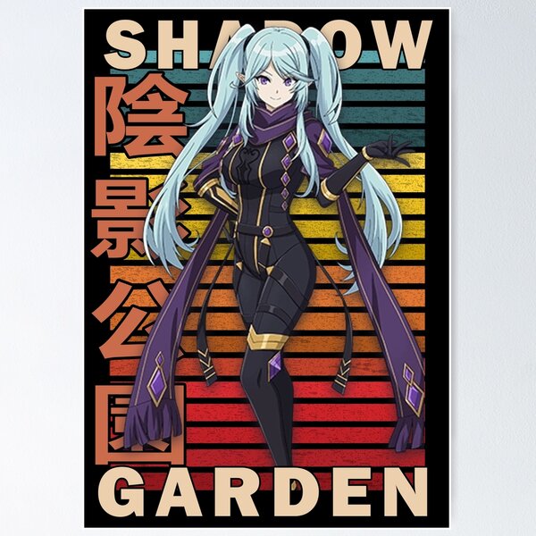 Alpha from The Eminence in Shadow Season 2 or Kage no Jitsuryokusha ni  Naritakute 2nd Season Anime Girl Character in Aesthetic Pop Culture Art  with Her Awesome Japanese Kanji Name Poster for