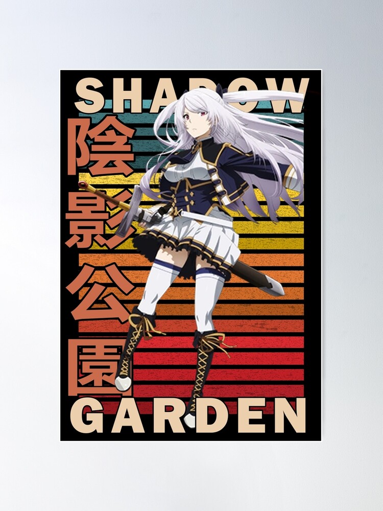 Anime Shadow Garden' Poster, picture, metal print, paint by World U Need