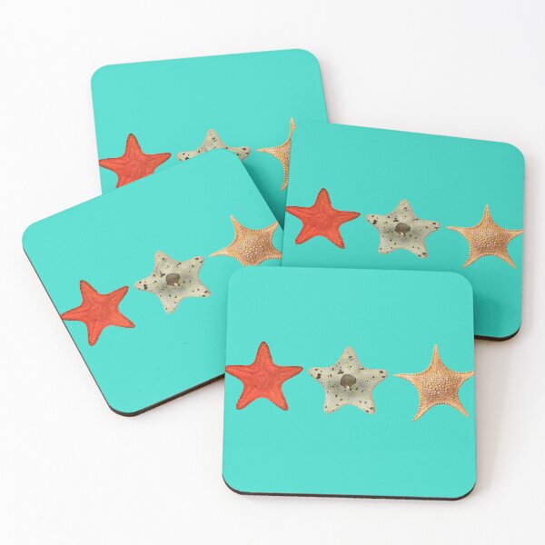 Item preview, The Epoch Collection Australian Starfish from Echinoderms from Australia 1938 AQUA designed and sold by Coastal Garden Design Studio.