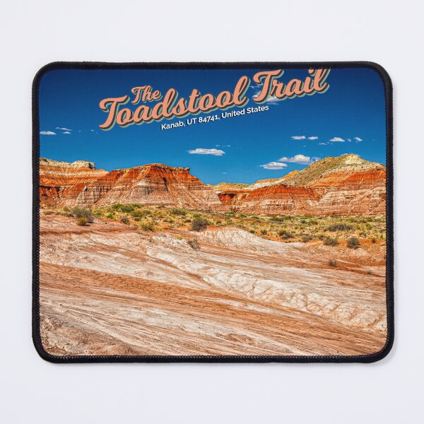 Item preview, The Toadstool Trail at Grand Staircase-Escalante National Monument designed and sold by GestaltImagery.