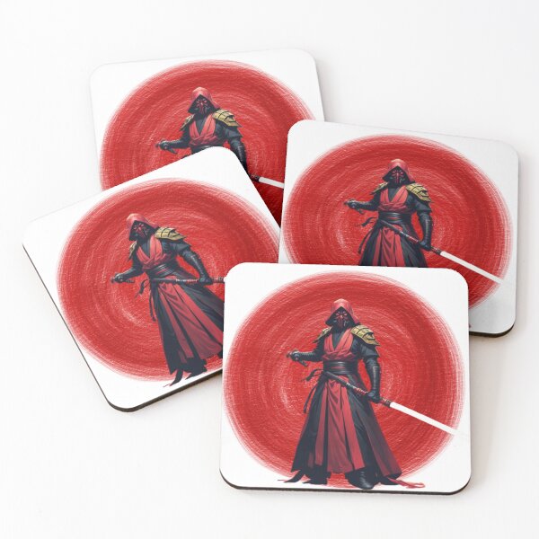 Item preview, samurai with lightsaber designed and sold by stoicphoenix.