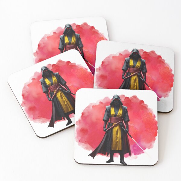 Item preview, samurai with lightsaber designed and sold by stoicphoenix.