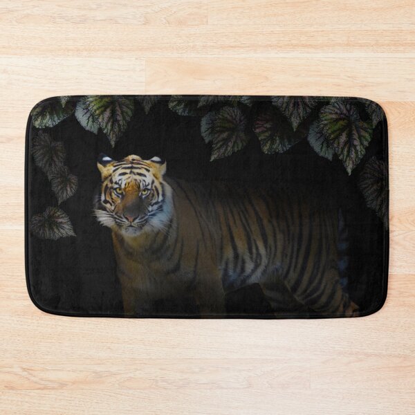 Item preview, FOR BIG CAT LOVERS, ARTWORK FEATURING BENGAL TIGER FOR, TIGER BEDDING, TIGER TEE SHIRTS designed and sold by Barbara Jean Photo Art And Design.