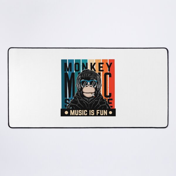 Item preview, Cool monkey cartoon with headphones, monkey cartoon music, cool monkey music designed and sold by GreyStanzione1.