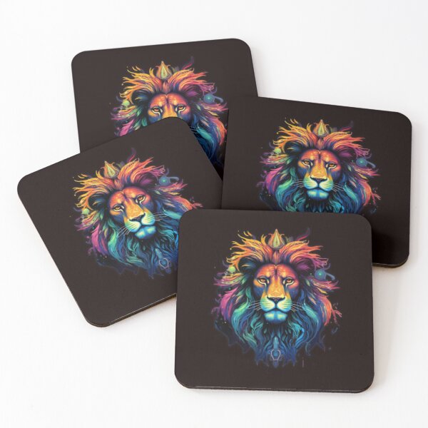 Item preview, Beautiful Colorful Lion Design designed and sold by neatdesignsbycm.