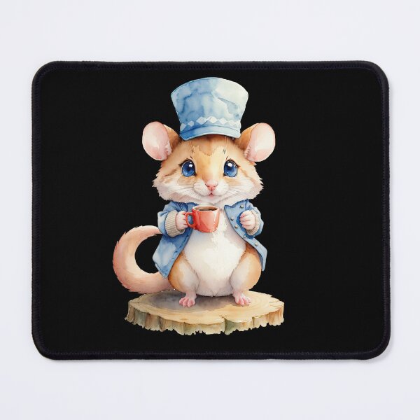Item preview, Mouse's Coffee Break designed and sold by pixclipart.