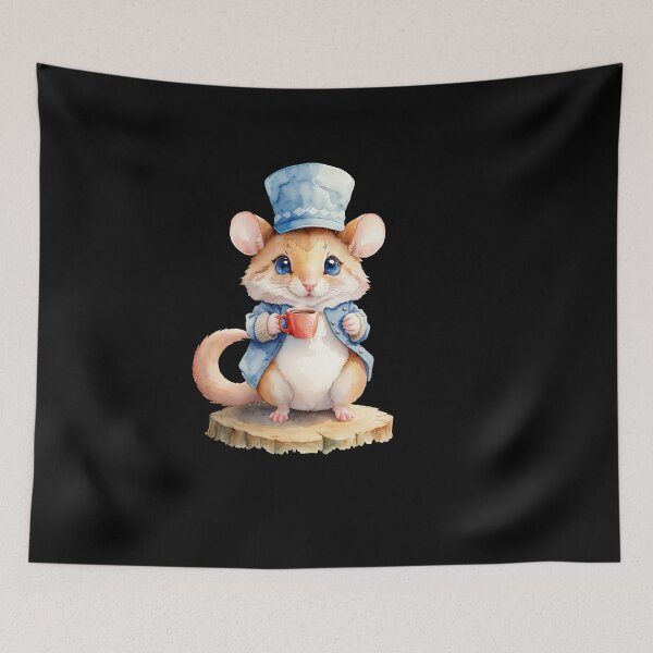 Item preview, Mouse's Coffee Break designed and sold by pixclipart.