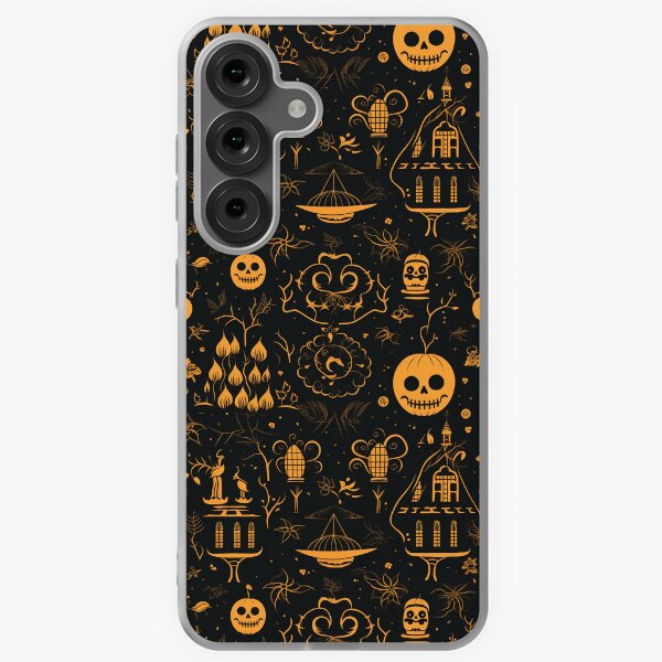 Item preview, Halloween pattern designed and sold by MidArtForge.