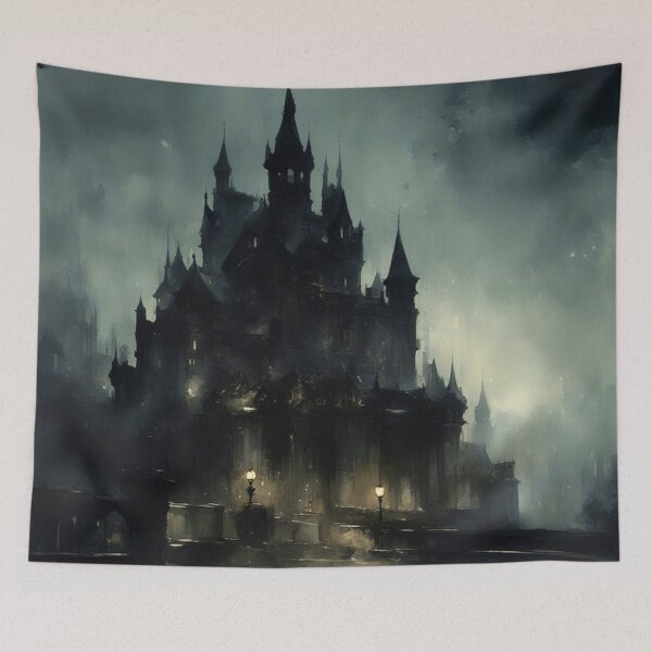 Item preview, Gothic Fantasy Castle designed and sold by cr6zym1nd.