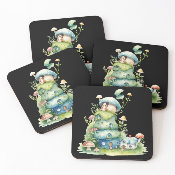 Item preview, Mushroom House Fantasy designed and sold by pixclipart.