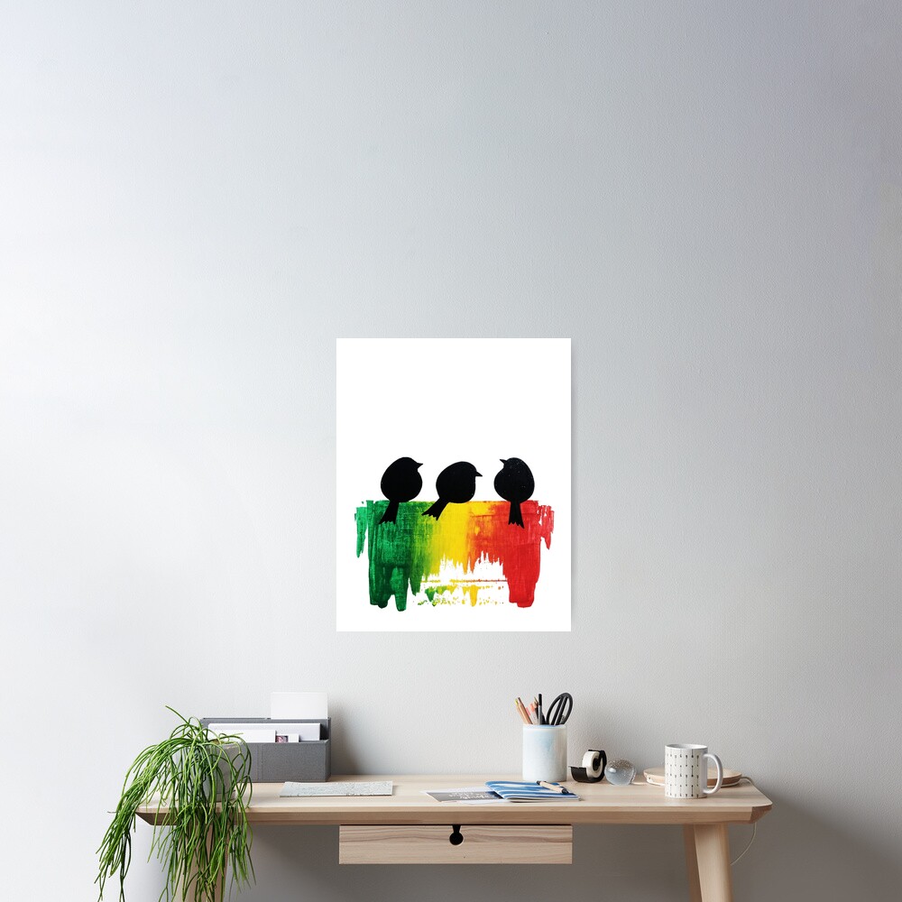 Three Little Birds Poster