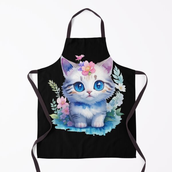 Item preview, Enchanted Garden Cat designed and sold by pixclipart.