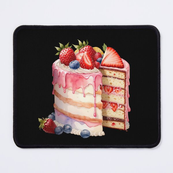 Item preview, Missing Slice of Wonderland Cake designed and sold by pixclipart.