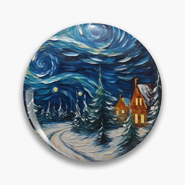 Item preview, Festive Brushstrokes: A Vibrant Christmas Celebration 2 designed and sold by Popqu1zArt.