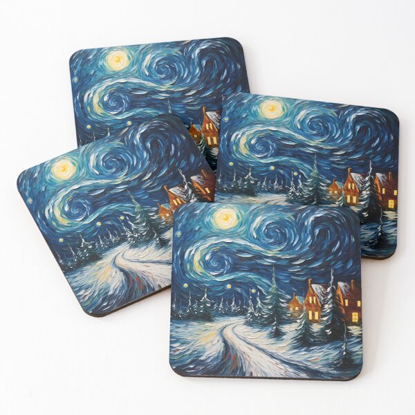 Item preview, Festive Brushstrokes: A Vibrant Christmas Celebration 2 designed and sold by Popqu1zArt.