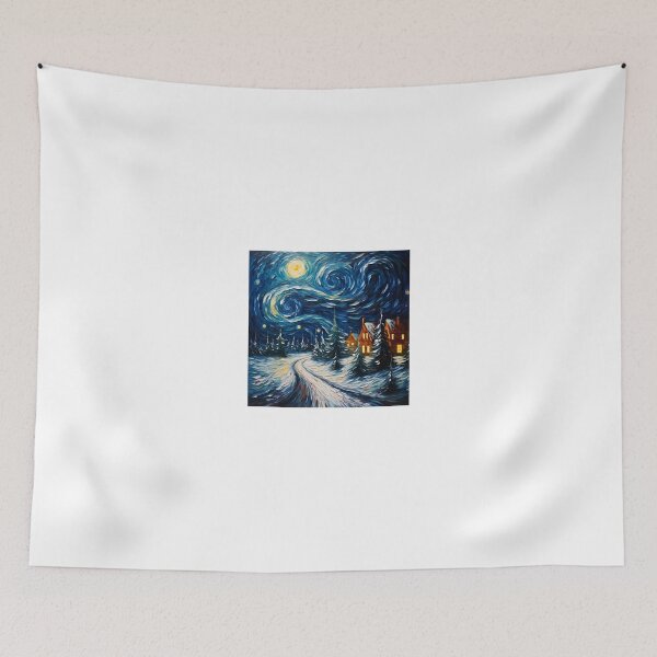 Item preview, Festive Brushstrokes: A Vibrant Christmas Celebration 2 designed and sold by Popqu1zArt.