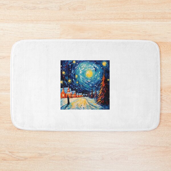 Item preview, Festive Brushstrokes: A Vibrant Christmas Celebration 3 designed and sold by Popqu1zArt.