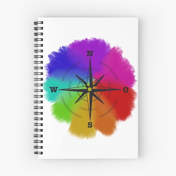 Item preview, Compass Rainbow Rose designed and sold by canjdm.
