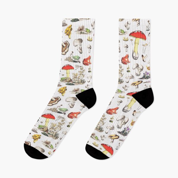 Item preview, Cute Vintage Cottagecore Forest Mushrooms Frogs Snails Plants designed and sold by tanjica.