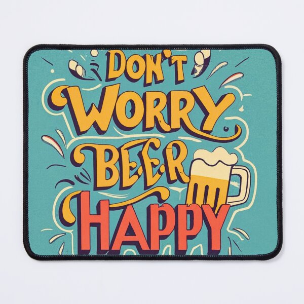 Item preview, Don't Worry Beer Happy designed and sold by GEHK.