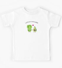 Avocado Lover - Lettuce Avocuddle Kids Tee