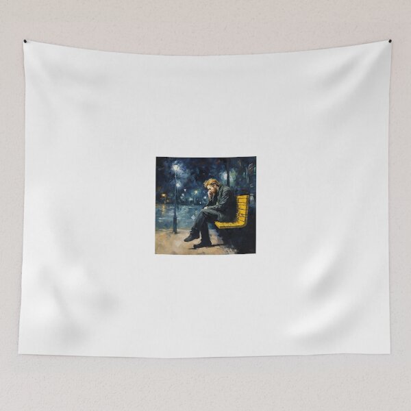 Item preview, Night Solitude in the city 2 designed and sold by Popqu1zArt.