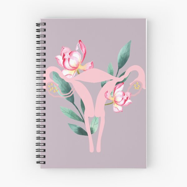Item preview, Floral female reproductive system hysterectomy memory gift designed and sold by Lady-Frost.