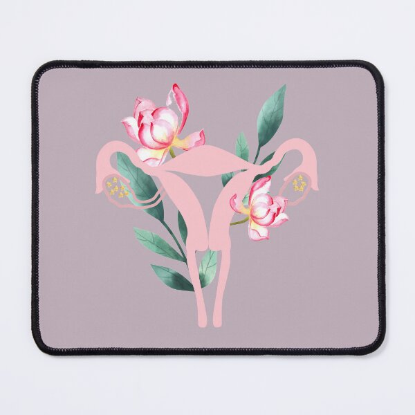 Item preview, Floral female reproductive system hysterectomy memory gift designed and sold by Lady-Frost.