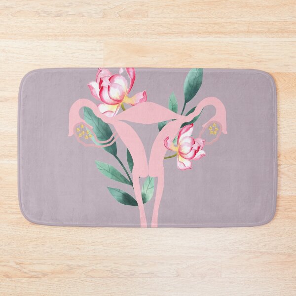 Item preview, Floral female reproductive system hysterectomy memory gift designed and sold by Lady-Frost.