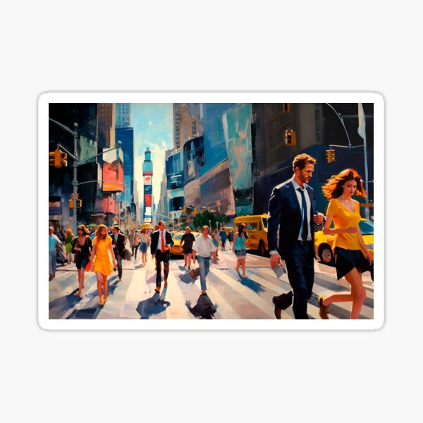 New York City Pulse Sticker