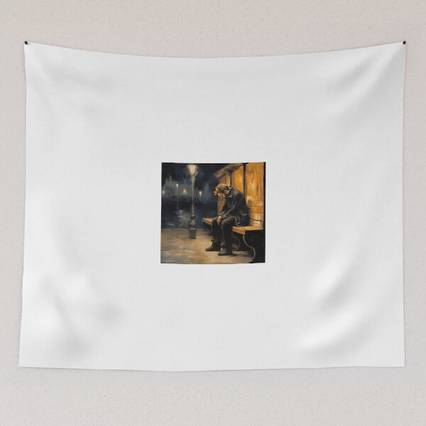 Item preview, Night Solitude in the city 3 designed and sold by Popqu1zArt.