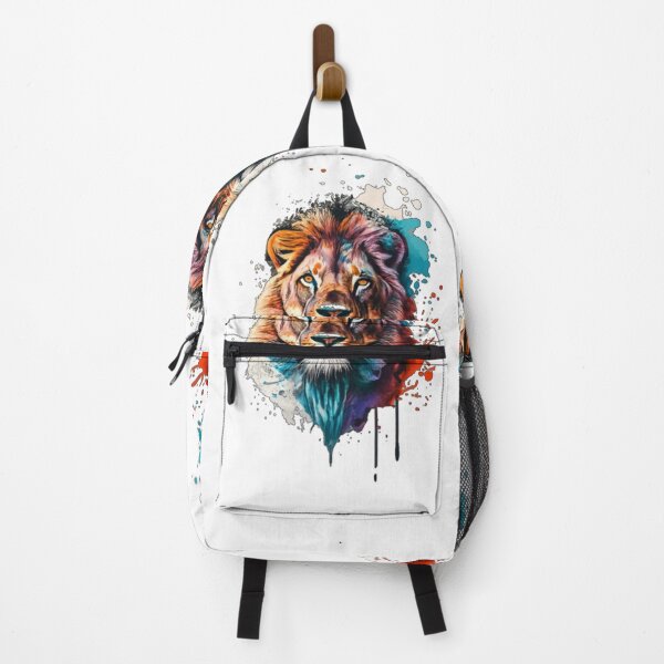 Item preview, watercolor colorful lion king designed and sold by FenwickDesign99.