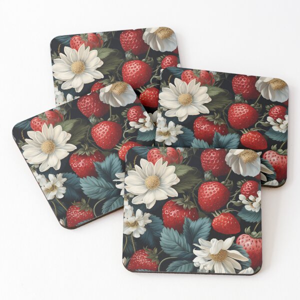 Item preview, Fresh Srawberries Flowers designed and sold by junkydotcom.