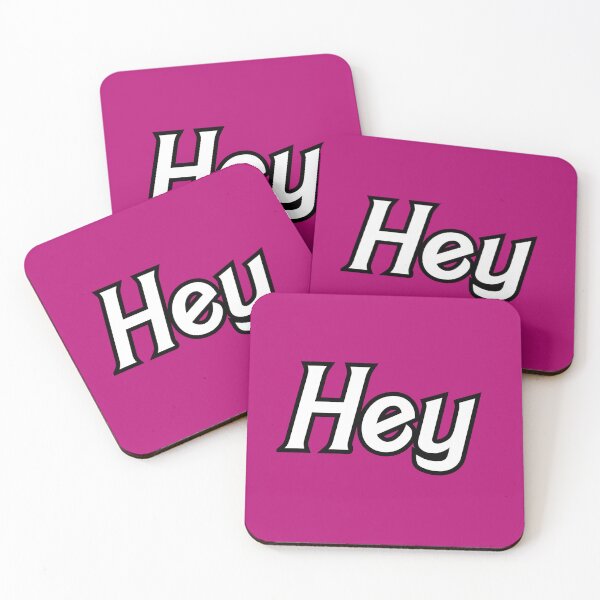 Item preview, Hey Pink Greeting designed and sold by GizmosGalore.