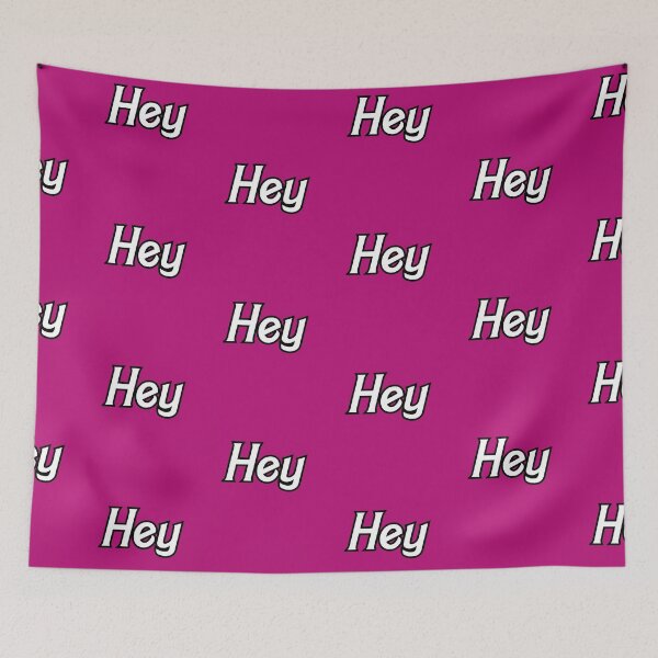 Item preview, Hey Pink Greeting designed and sold by GizmosGalore.