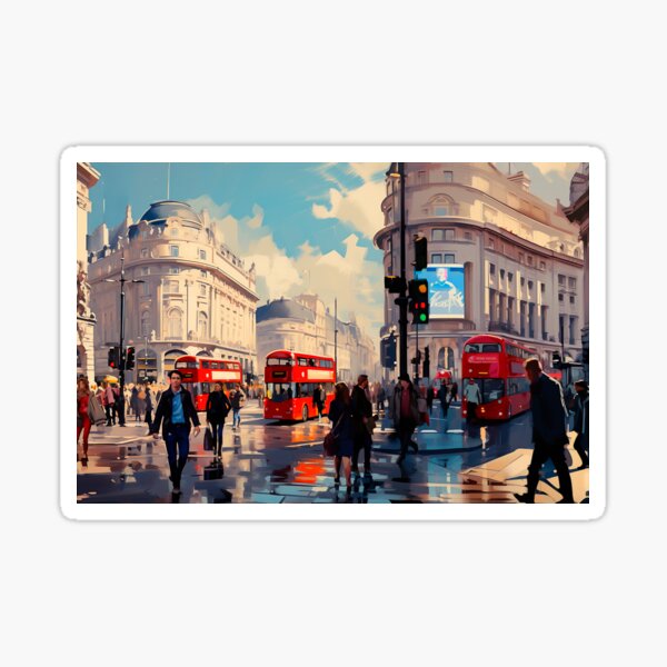 London Scene Sticker