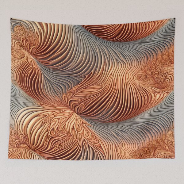 Item preview, Dessert Abstract Curves Pattern. designed and sold by ARichArts.