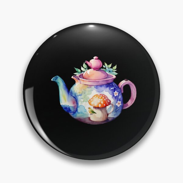 Item preview, Whimsical Teapot Wonderland designed and sold by pixclipart.