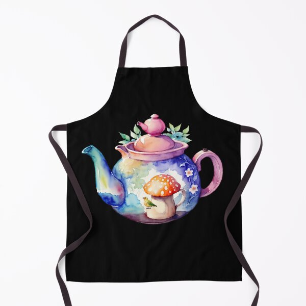 Item preview, Whimsical Teapot Wonderland designed and sold by pixclipart.