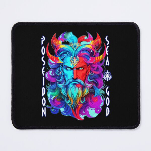 Item preview, Poseidon Fierce Greek God of Sea from Olympus designed and sold by Ridiculam Toga.