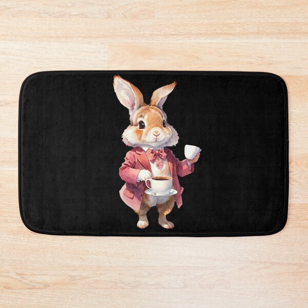 Item preview, Suited Rabbit's Coffee Break designed and sold by pixclipart.