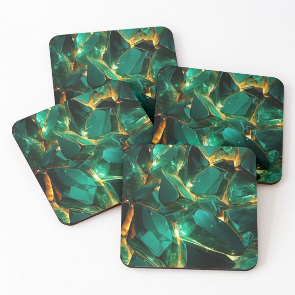 Item preview, mechanical green crystal stone designed and sold by CulinaryCenter.