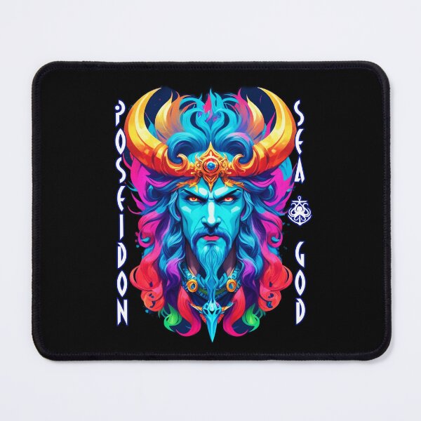 Item preview, Poseidon Fierce Greek God of Seas from Olympus designed and sold by Ridiculam Toga.