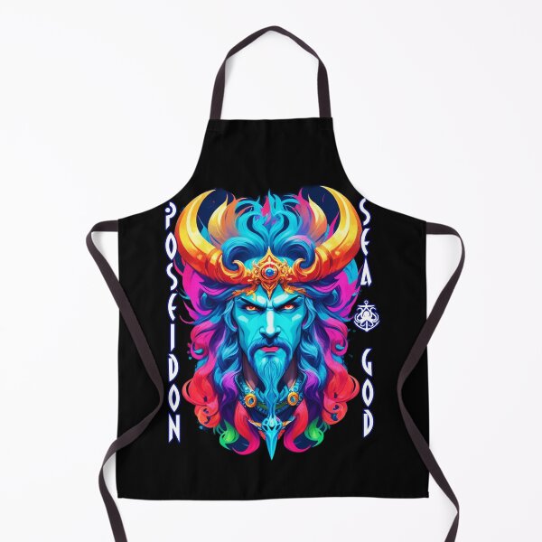 Item preview, Poseidon Fierce Greek God of Seas from Olympus designed and sold by Ridiculam Toga.