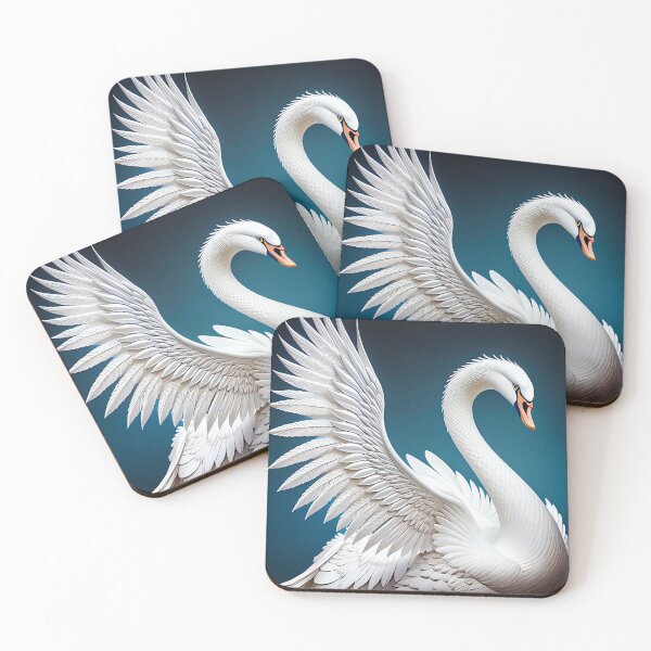 Item preview, Beautiful White Swan designed and sold by purplesensation.